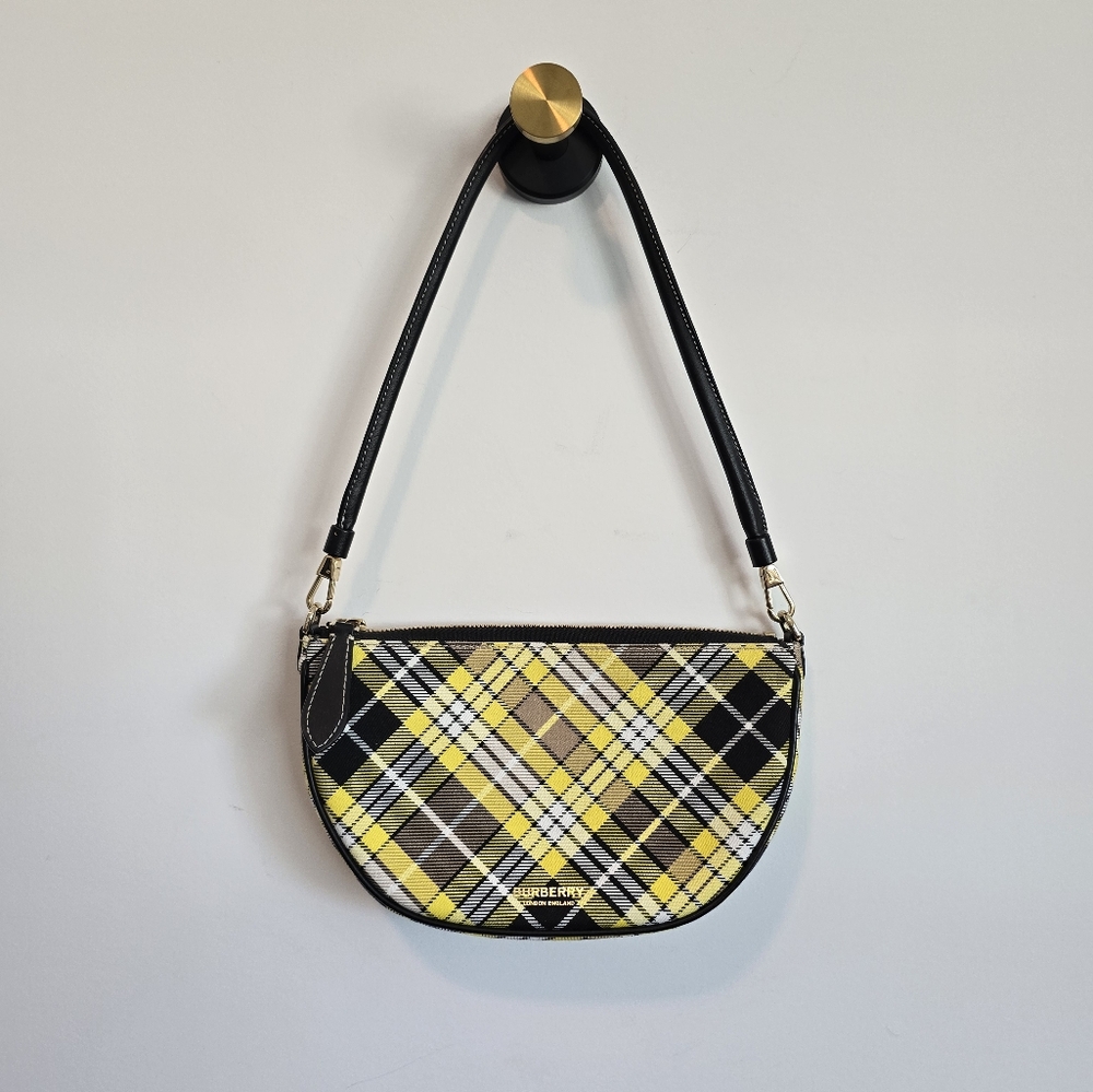 Burberry Plaid Shoulder Bag